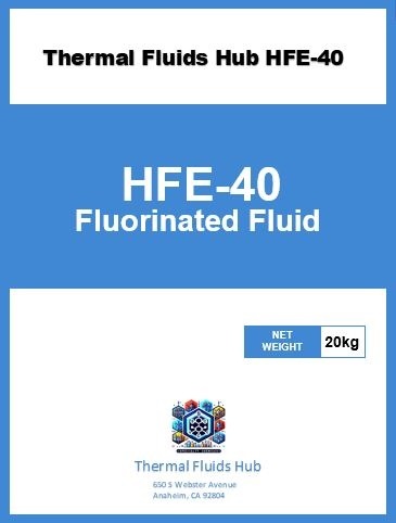 Thermal Fluids Fluorinert Fluids