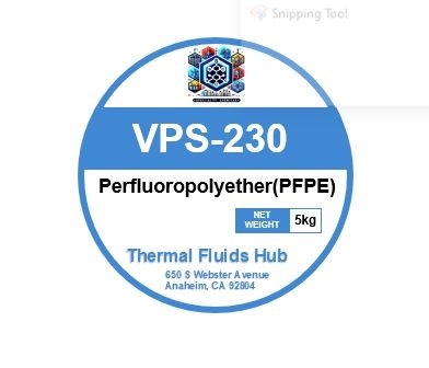 TFH VPS-230 Vapor Phase Soldering Fluid 5kg Bottle